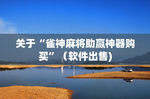 关于“雀神麻将助赢神器购买”（软件出售)