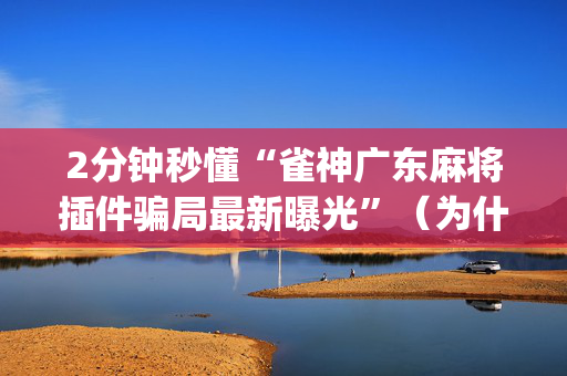 2分钟秒懂“雀神广东麻将插件骗局最新曝光”（为什么有人一直赢)