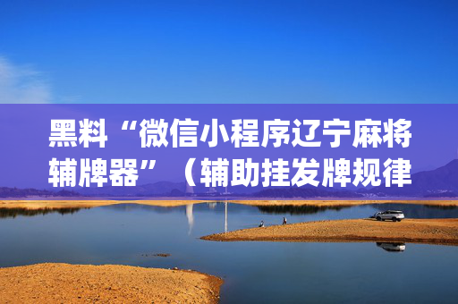 黑料“微信小程序辽宁麻将辅牌器”（辅助挂发牌规律)