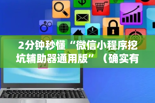 2分钟秒懂“微信小程序挖坑辅助器通用版”（确实有插件吗)