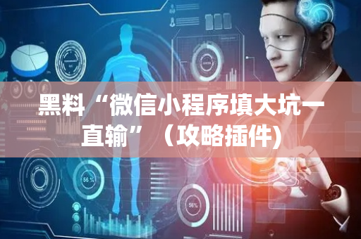 黑料“微信小程序填大坑一直输”（攻略插件)