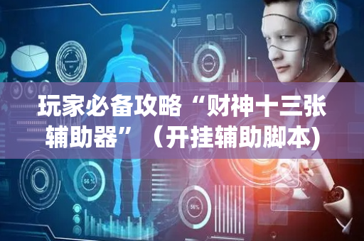 玩家必备攻略“财神十三张辅助器”（开挂辅助脚本)