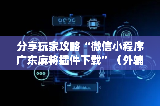 分享玩家攻略“微信小程序广东麻将插件下载”（外辅工具)