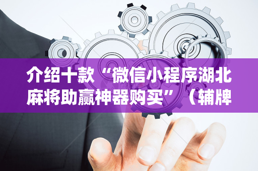 介绍十款“微信小程序湖北麻将助赢神器购买”（辅牌器插件购买)