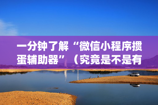 一分钟了解“微信小程序掼蛋辅助器”（究竟是不是有挂)