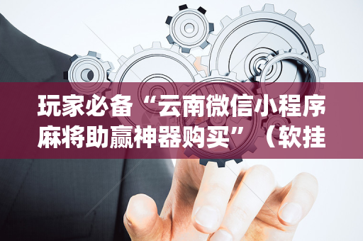 玩家必备“云南微信小程序麻将助赢神器购买”（软挂神器)