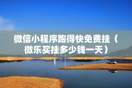 微信小程序跑得快免费挂（微乐买挂多少钱一天）