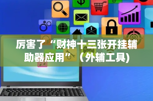 厉害了“财神十三张开挂辅助器应用”（外辅工具)