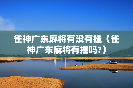 雀神广东麻将有没有挂（雀神广东麻将有挂吗?）