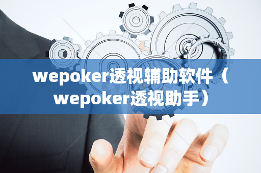 wepoker透视辅助软件（wepoker透视助手）