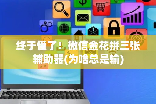 终于懂了！微信金花拼三张辅助器(为啥总是输)