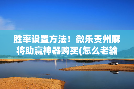 胜率设置方法！微乐贵州麻将助赢神器购买(怎么老输必备神器)