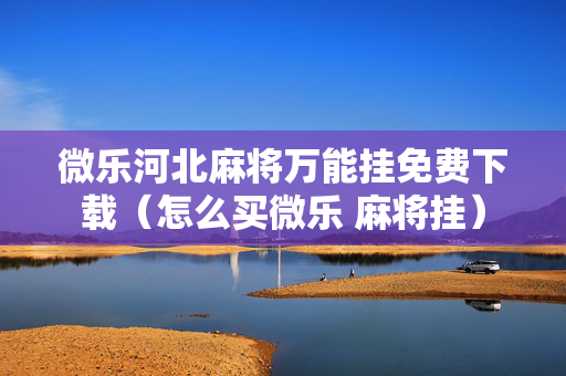 微乐河北麻将万能挂免费下载（怎么买微乐 麻将挂）