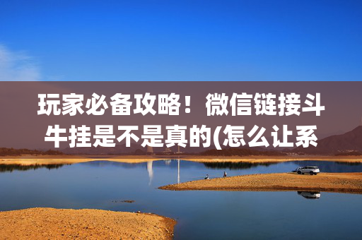 玩家必备攻略！微信链接斗牛挂是不是真的(怎么让系统给你发好牌)