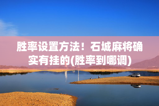 胜率设置方法！石城麻将确实有挂的(胜率到哪调)
