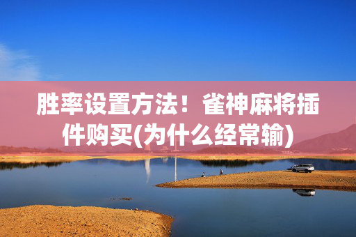 胜率设置方法！雀神麻将插件购买(为什么经常输)