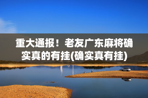 重大通报！老友广东麻将确实真的有挂(确实真有挂)