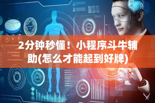 2分钟秒懂！小程序斗牛辅助(怎么才能起到好牌)