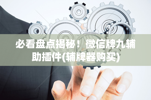 必看盘点揭秘！微信牌九辅助插件(辅牌器购买)