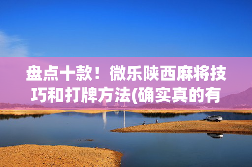 盘点十款！微乐陕西麻将技巧和打牌方法(确实真的有挂)
