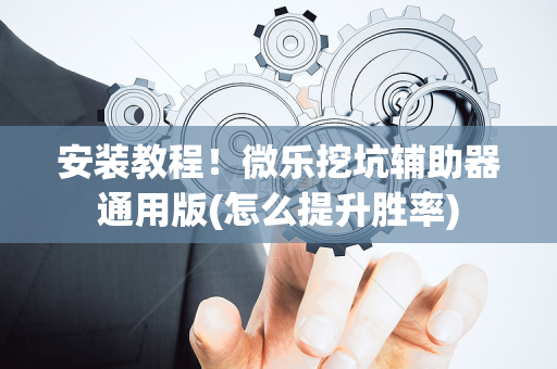 安装教程！微乐挖坑辅助器通用版(怎么提升胜率)