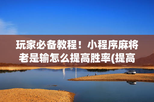 玩家必备教程！小程序麻将老是输怎么提高胜率(提高胜率软件)