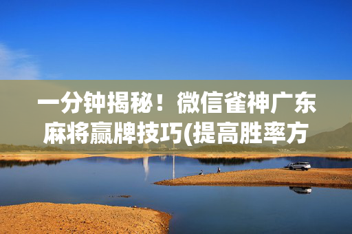 一分钟揭秘！微信雀神广东麻将赢牌技巧(提高胜率方法)