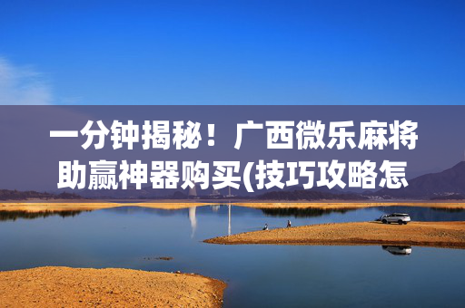 一分钟揭秘！广西微乐麻将助赢神器购买(技巧攻略怎样拿好牌)