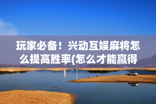 玩家必备！兴动互娱麻将怎么提高胜率(怎么才能赢得多)
