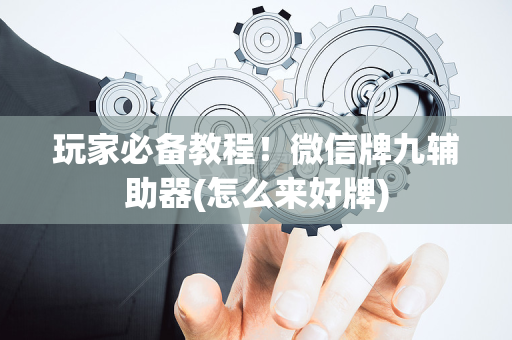 玩家必备教程！微信牌九辅助器(怎么来好牌)