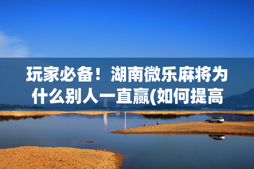 玩家必备！湖南微乐麻将为什么别人一直赢(如何提高胡牌率)