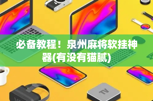 必备教程！泉州麻将软挂神器(有没有猫腻)