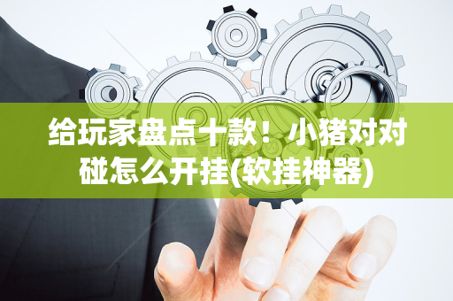 给玩家盘点十款！小猪对对碰怎么开挂(软挂神器)
