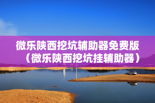 微乐陕西挖坑辅助器免费版（微乐陕西挖坑挂辅助器）