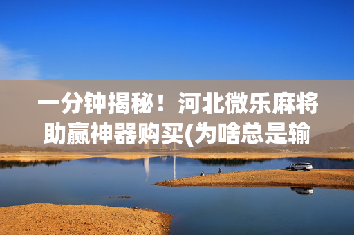 一分钟揭秘！河北微乐麻将助赢神器购买(为啥总是输)