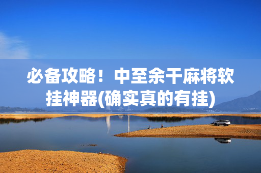 必备攻略！中至余干麻将软挂神器(确实真的有挂)
