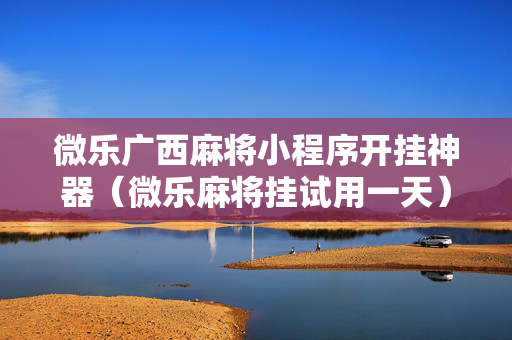 微乐广西麻将小程序开挂神器（微乐麻将挂试用一天）