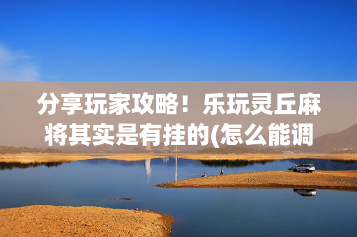 分享玩家攻略！乐玩灵丘麻将其实是有挂的(怎么能调好牌)