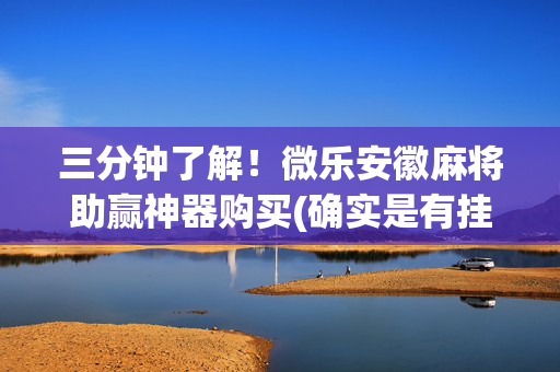 三分钟了解！微乐安徽麻将助赢神器购买(确实是有挂的)
