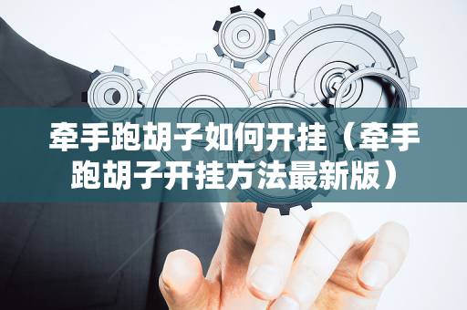 牵手跑胡子如何开挂（牵手跑胡子开挂方法最新版）