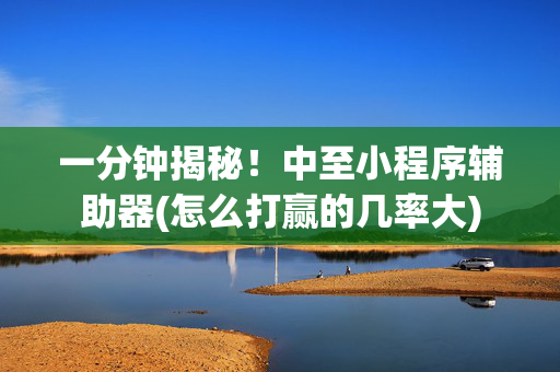 一分钟揭秘！中至小程序辅助器(怎么打赢的几率大)