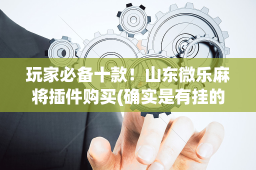 玩家必备十款！山东微乐麻将插件购买(确实是有挂的)