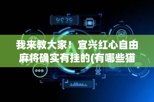我来教大家！宜兴红心自由麻将确实有挂的(有哪些猫腻)