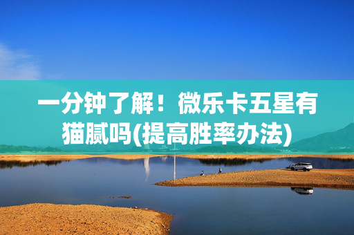 一分钟了解！微乐卡五星有猫腻吗(提高胜率办法)