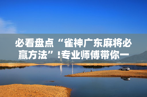 必看盘点“雀神广东麻将必赢方法”!专业师傅带你一起了解（详细教程）-抖音