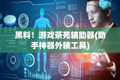 黑料！游戏茶苑辅助器(助手神器外辅工具)