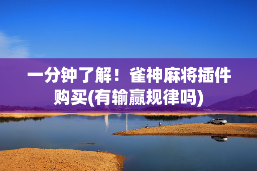 一分钟了解！雀神麻将插件购买(有输赢规律吗)