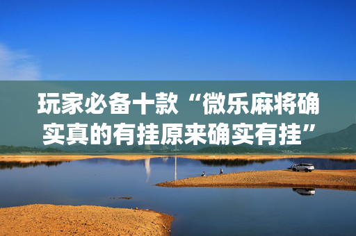 玩家必备十款“微乐麻将确实真的有挂原来确实有挂”！详细开挂教程（确实真的有挂)-抖音