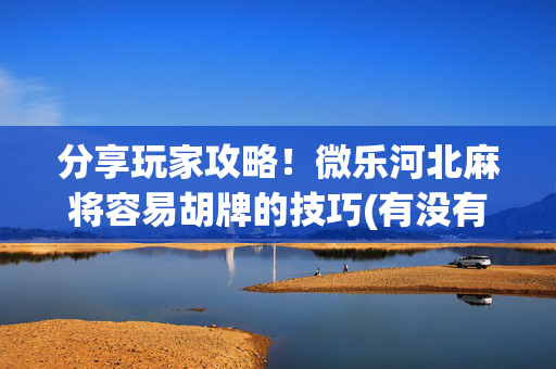 分享玩家攻略！微乐河北麻将容易胡牌的技巧(有没有猫腻)