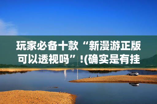 玩家必备十款“新漫游正版可以透视吗”!(确实是有挂)-抖音
